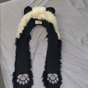 BLACK SNAKESKIN PANDA SPIRITHOOD